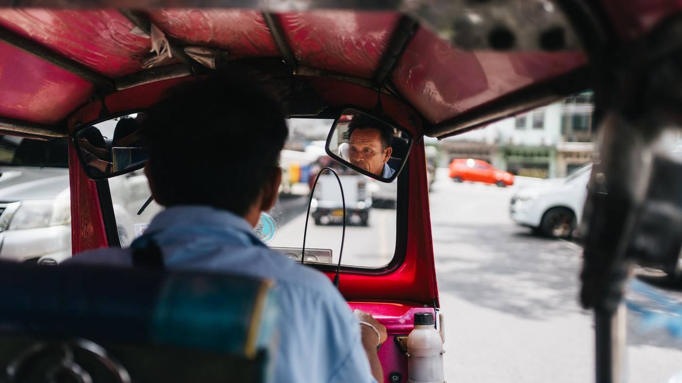 A ride through city traffic